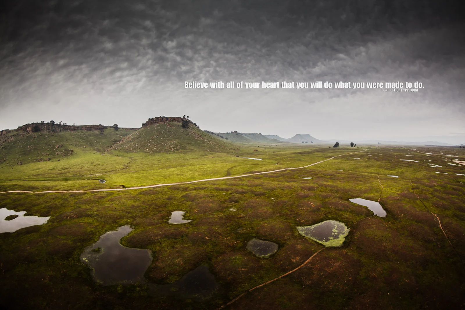 Aerial photography by paramotor